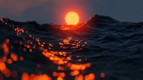 Sunset on slowmotion Stock-Footage 205346873