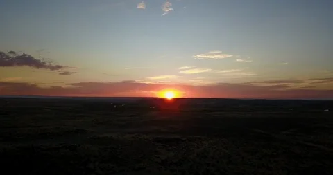 Sunset somewhere in Nebraska 库存影片 101332093