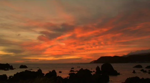 Sunset to the South Stock-Footage 329732