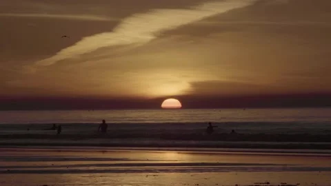 Sunset in Southern Claifornia Stock Footage 130816612