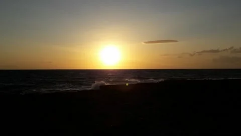Sunset in southern Italy Stock Footage 153098946