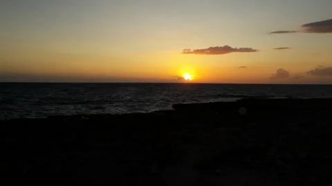 Sunset in southern Italy Stock Footage 153099485