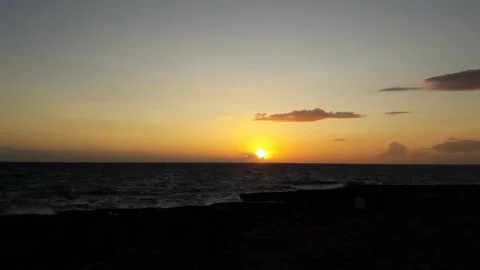 Sunset in southern Italy Stock Footage 153099730