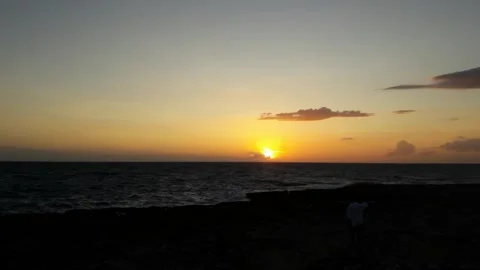 Sunset in southern Italy Stock Footage 153099760