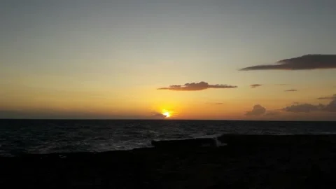 Sunset in southern Italy Stock Footage 153100352