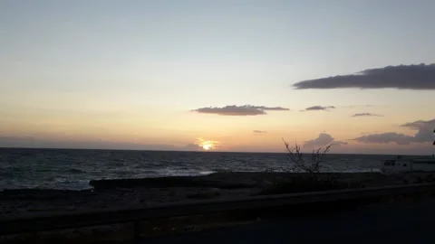 Sunset in southern Italy Stock Footage 153100721