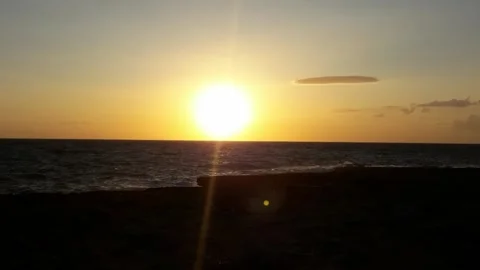 Sunset in southern Italy Stock Footage 153106900