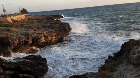 Sunset in southern Italy Stock Footage 153107018