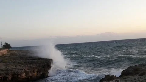 Sunset in southern Italy Stock Footage 153128664