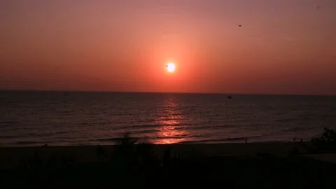Sunset in Sri Lanka Видео 182111046