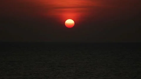Sunset in Sri Lanka Stock Footage 182112026