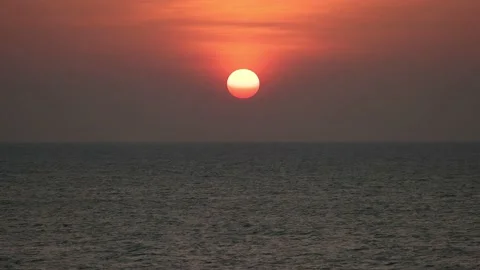 Sunset in Sri Lanka Stock Footage 182113921
