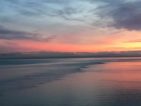 Sunset Stillness Stock Photos