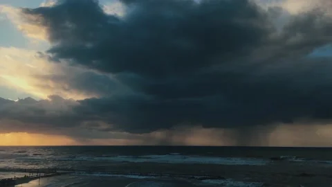 Sunset storm Stock-Footage 150382978