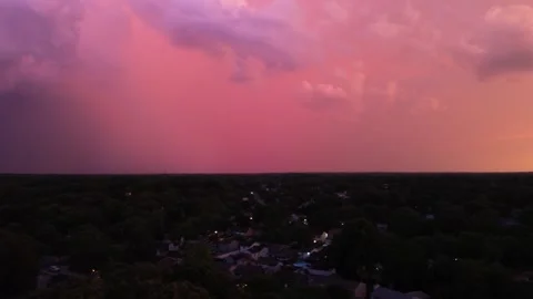 Sunset-to-storm Stock-Footage 337129645