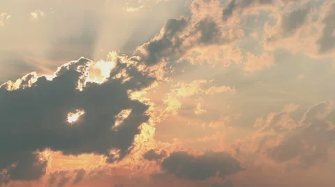 Sunset in summer timelapse Stock Footage 47248877