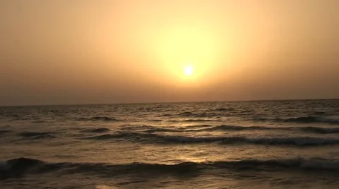 Sunset of a sun Stock Footage 41795352