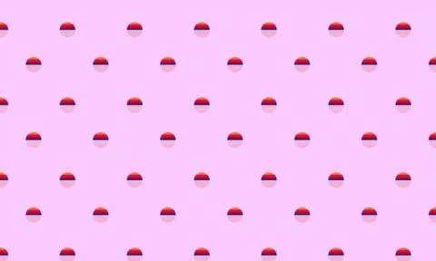 Sunset sun pattern Stock Illustration