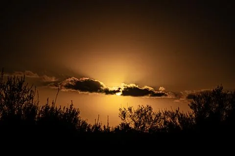 Sunset sun Stock Photos