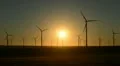 Sunset, Sun Set, Clean and Renewable Energy, Wind Power, Turbine, Windmill HD Footage