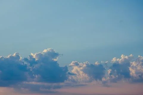 Sunset / sunrise with clouds, light rays and other atmospheric effect Stock Photos