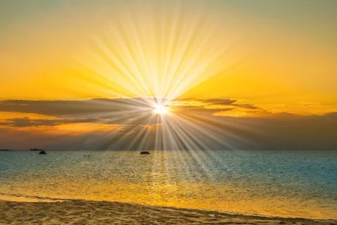 Sunset / sunrise Stock Photos