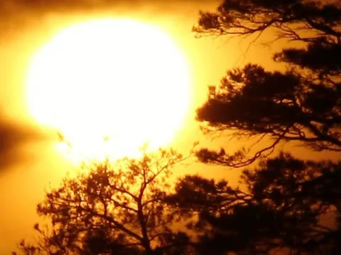 The sunset (sunrise) time lapse Stock Footage 10858440