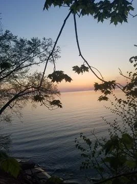 Sunset On Superior Stock Photos