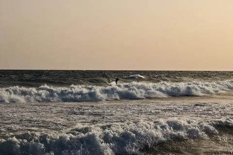 Sunset surf (1) Fotos Stock