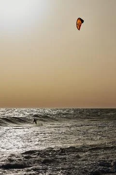 Sunset surf (3) Stock Photos