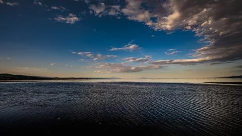 Sunset Tanzania Stock Photos