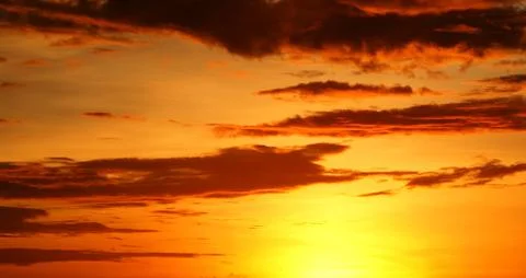 Sunset in thailand Stock Photos