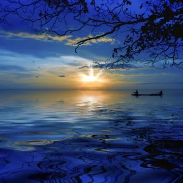 Sunset Thailand Stock Photos
