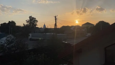 Sunset time laps Stock Footage 250249475