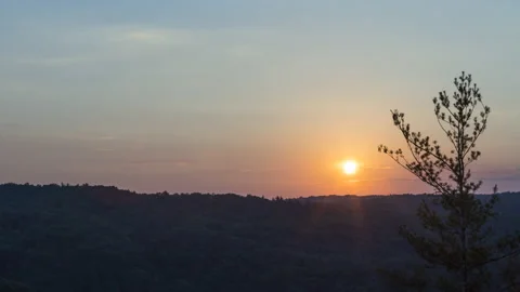 Sunset Time-lapse 2 Stock Footage 135691446