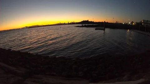 Sunset Time Lapse 3 Stock Footage 116784573