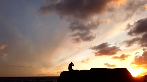 Sunset Time-lapse (4K) Stock Footage 143938602