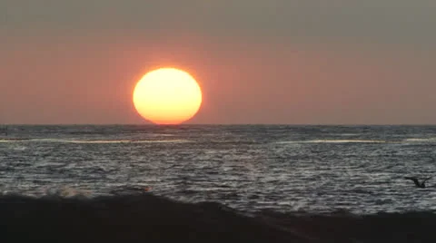 Sunset Time lapse Close-up 01 Stock Footage 22752877