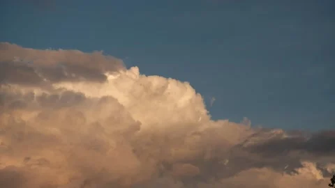 Sunset Time Lapse of Clouds Stock Footage 160544900