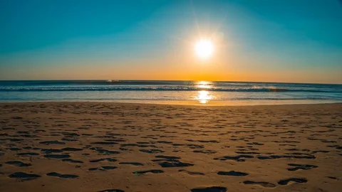 Sunset Time Lapse In Costa Rica Stock Footage 120106839