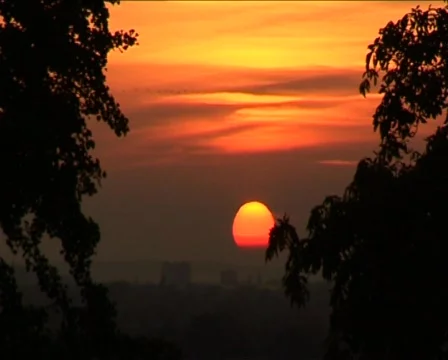 Sunset time lapse Stock Footage 373580