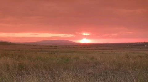Sunset,  time lapse Stock-Footage 521848
