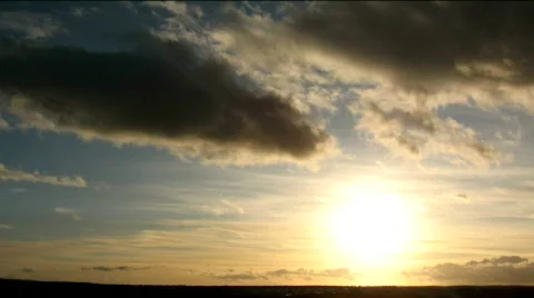 Sunset time-lapse Video stock 571774