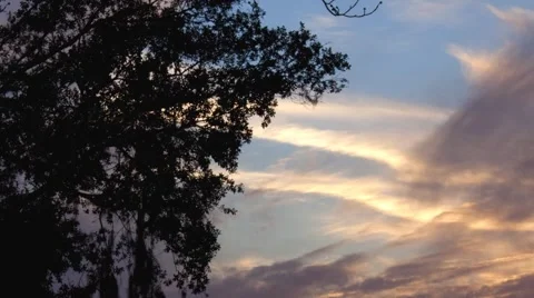 Sunset time lapse Stock Footage 1020803