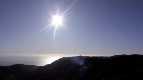 Sunset Time Lapse 库存影片 4886068