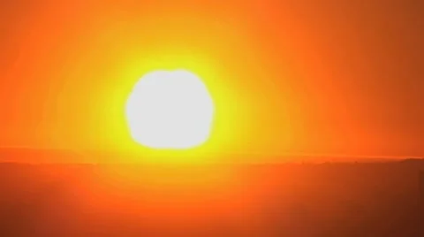 Sunset:  Time Lapse Stock Footage 10731005