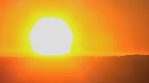 Sunset:  Time Lapse Stock Footage 10733281