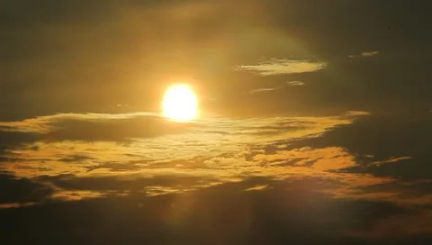 The sunset time lapse Stock Footage 11154405