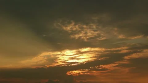 Sunset Time Lapse Stock Footage 11344558