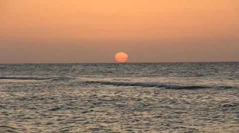 Sunset time lapse Stock Footage 11828940